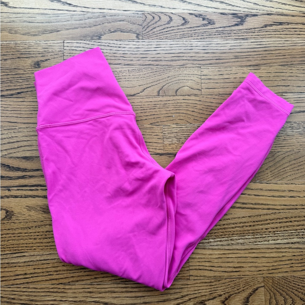 Lululemon Athletica align leggings Sonic Pink